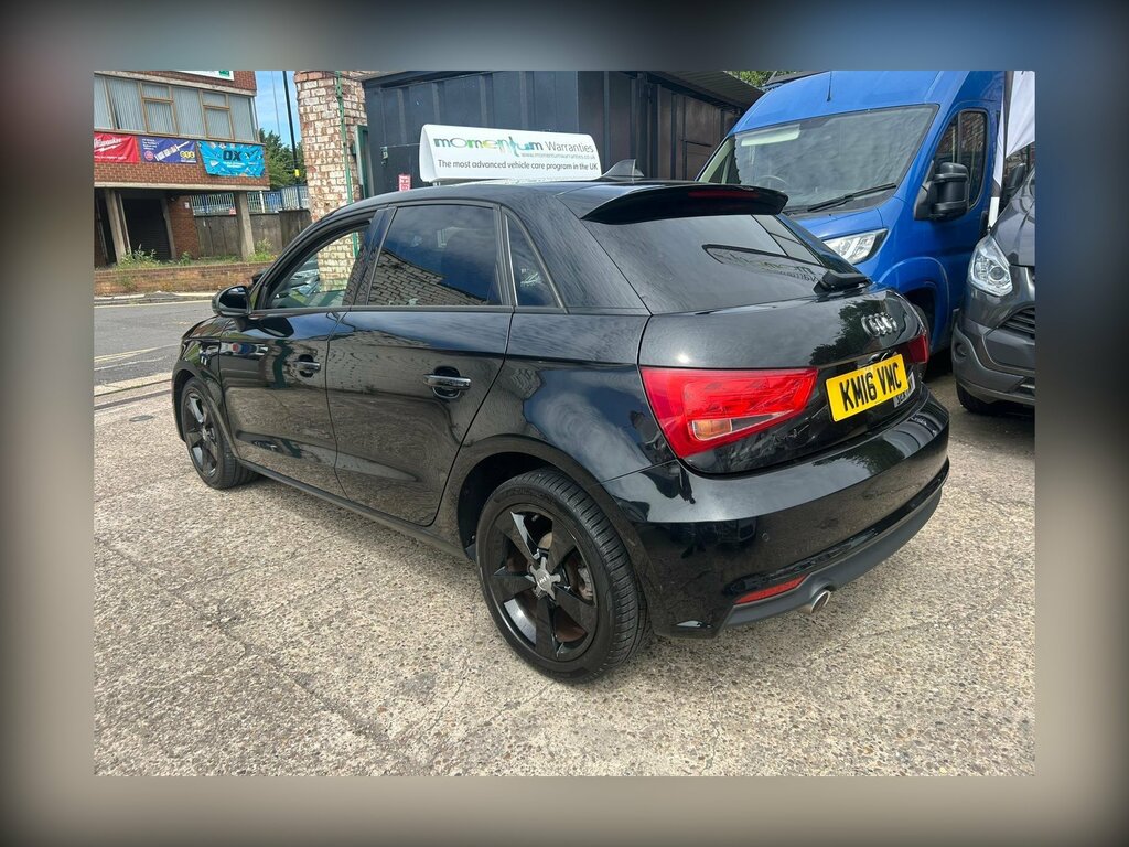 Audi A1 1.6 Tdi Sport Sportback Euro 6 Ss KM16VMC Black #4