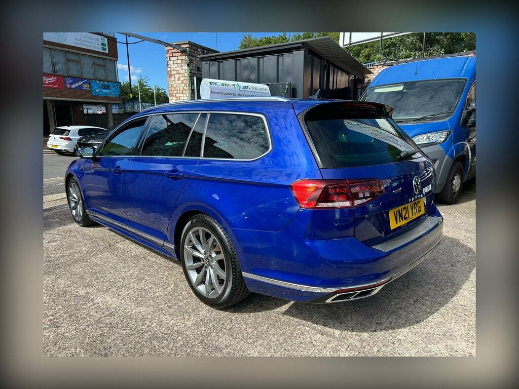 Volkswagen Passat 2.0 Tdi Evo R-line Dsg Euro 6 Ss VN21YRG Blue #4