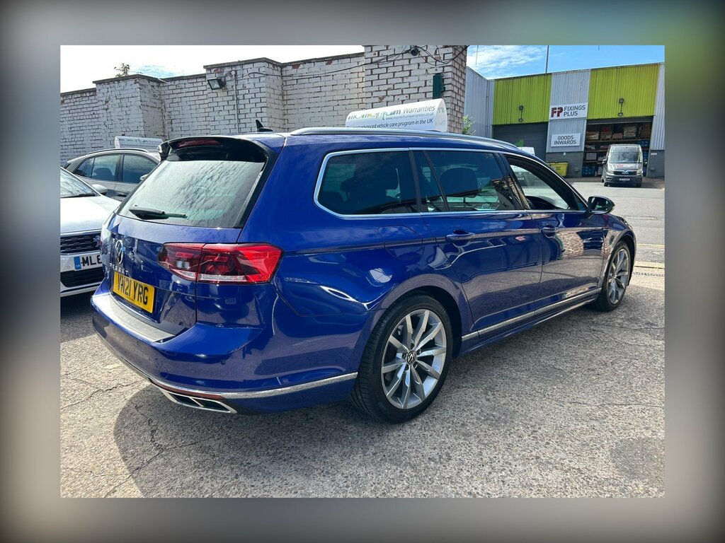 Volkswagen Passat 2.0 Tdi Evo R-line Dsg Euro 6 Ss VN21YRG Blue #3