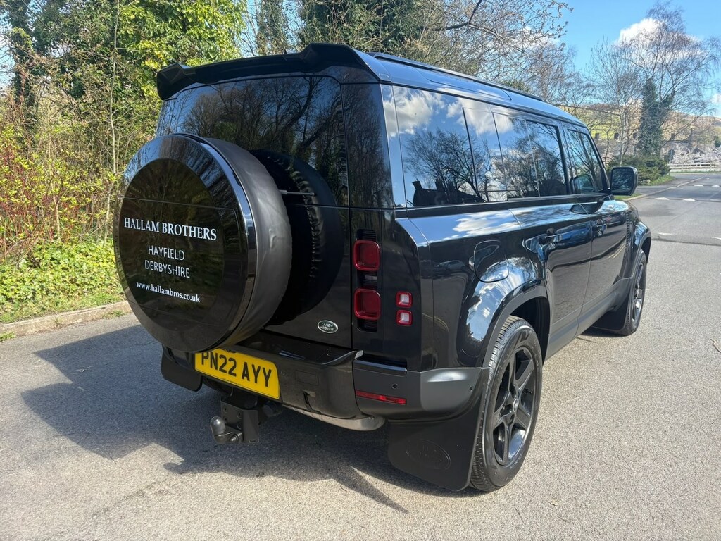 Land Rover Defender 110 30 D250 Se 110 PN22AYY Black #6