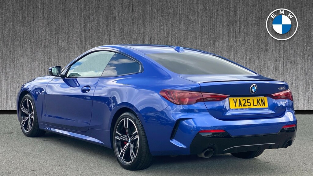 BMW 4 Series 2.0 420I M Sport Euro 6 Ss Blue #2