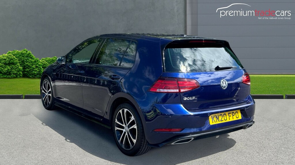 Volkswagen Golf 2.0 Tdi R-line Edition Dsg Euro 6 Ss Blue #2