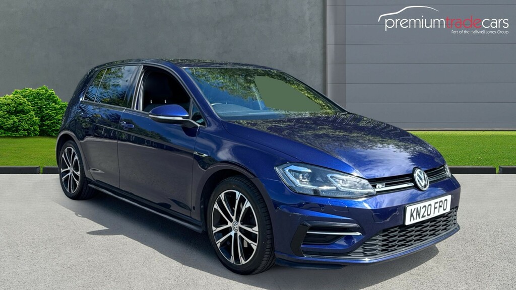 Volkswagen Golf 2.0 Tdi R-line Edition Dsg Euro 6 Ss Blue
