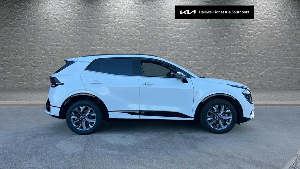 Kia Sportage 1.6 H T-gdi Gt-line Euro 6 Ss White #3