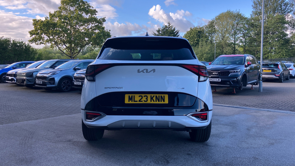 Kia Sportage 1.6 H T-gdi Gt-line Euro 6 Ss White #4