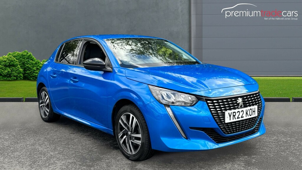Peugeot 208 1.5 Bluehdi Allure Premium Euro 6 Ss Blue