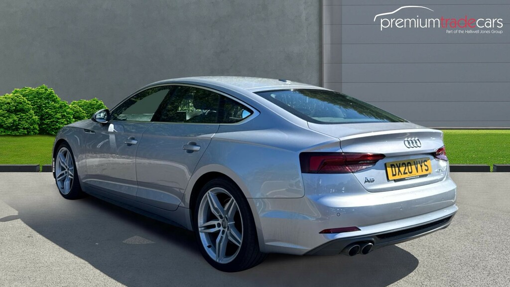 Audi A5 2.0 Tdi 40 S Line Sportback S Tronic Euro 6 Ss Silver #2