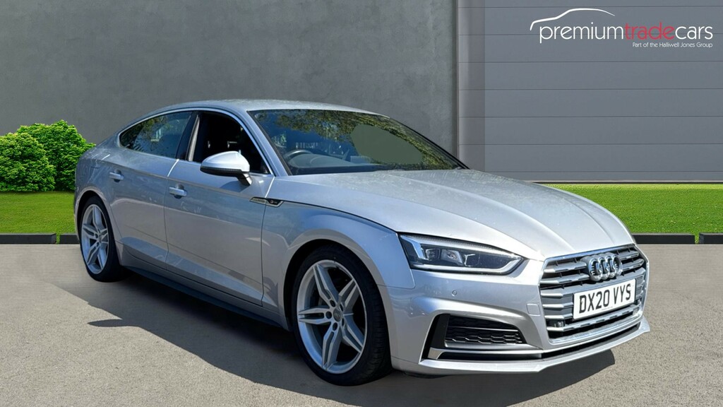 Audi A5 2.0 Tdi 40 S Line Sportback S Tronic Euro 6 Ss Silver