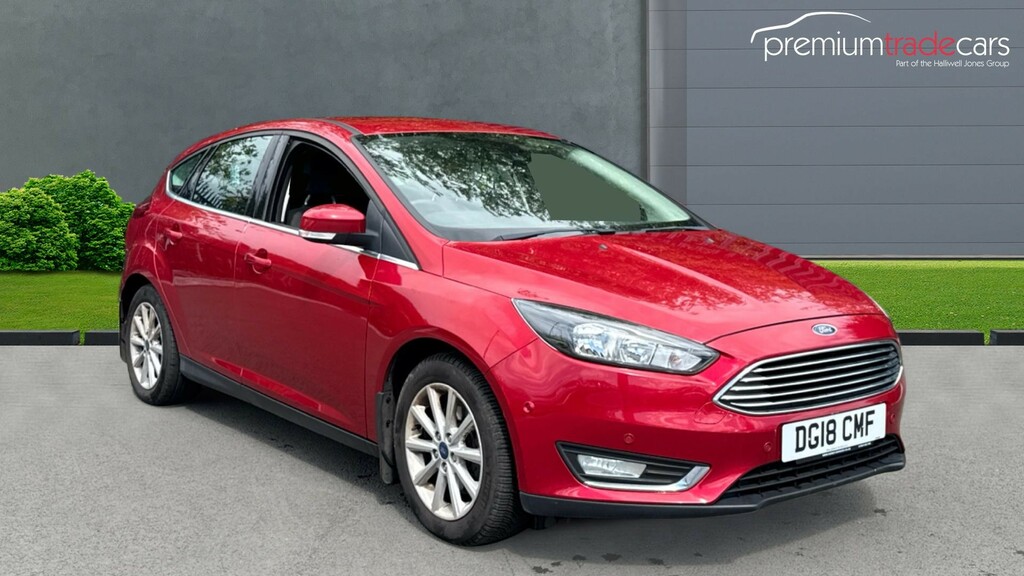 Ford Focus 1.5T Ecoboost Titanium Euro 6 Ss Red