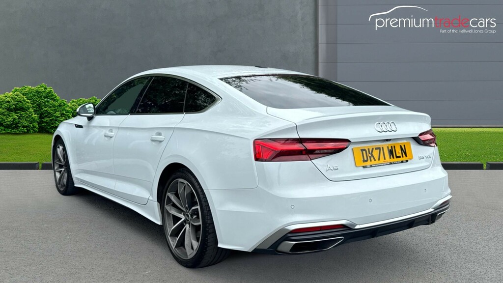 Audi A5 2.0 Tdi 35 S Line Sportback S Tronic Euro 6 Ss White #2