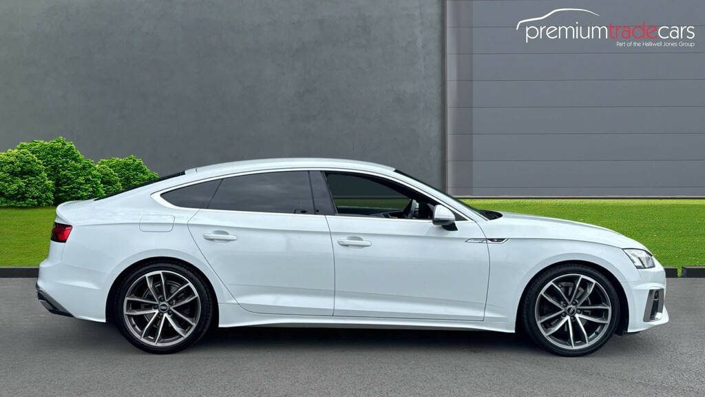 Audi A5 2.0 Tdi 35 S Line Sportback S Tronic Euro 6 Ss White #3