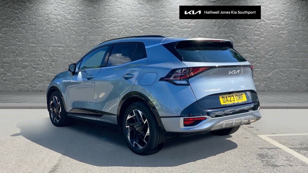 Kia Sportage 1.6 Crdi Mhev Gt-line Dct Euro 6 Ss Silver #2