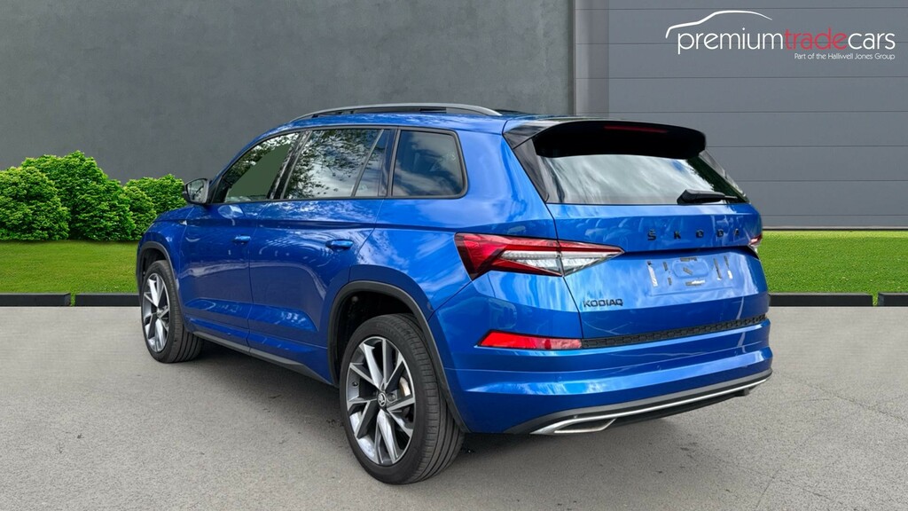 Skoda Kodiaq 1.5 Tsi Act Sportline Dsg Euro 6 Ss 7 Seat Blue #2