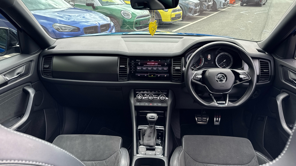 Skoda Kodiaq 1.5 Tsi Act Sportline Dsg Euro 6 Ss 7 Seat Blue #4
