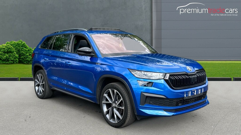 Skoda Kodiaq 1.5 Tsi Act Sportline Dsg Euro 6 Ss 7 Seat Blue