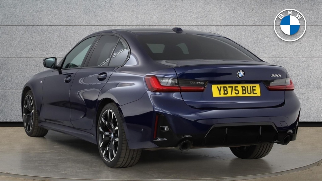 BMW 3 Series 2.0 320I M Sport Euro 6 Ss Blue #2