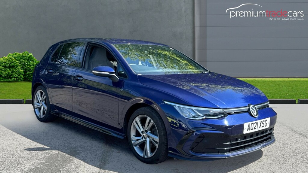Volkswagen Golf 2.0 Tdi R-line Dsg Euro 6 Ss Blue