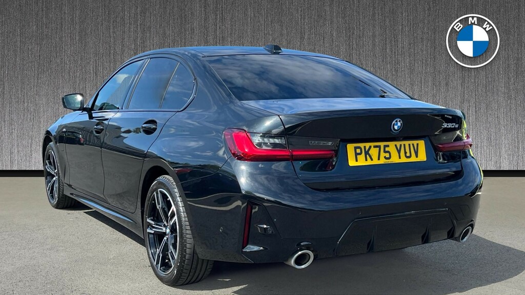 BMW 3 Series 2.0 330E 22.3Kwh M Sport Euro 6 Ss Black #2