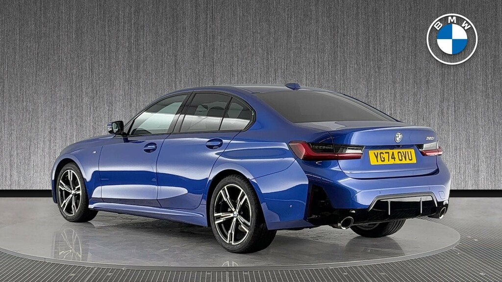 BMW 3 Series 2.0 320I M Sport Euro 6 Ss Blue #2