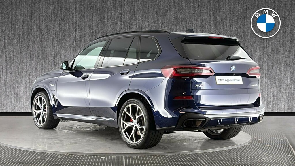 BMW X5 3.0 45E 24Kwh M Sport Xdrive Euro 6 Ss Blue #2