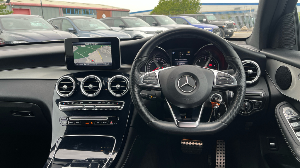Mercedes-Benz GLC Class 2.1 Glc250d Amg Line Coupe G-tronic 4Matic Euro 6 Black #5
