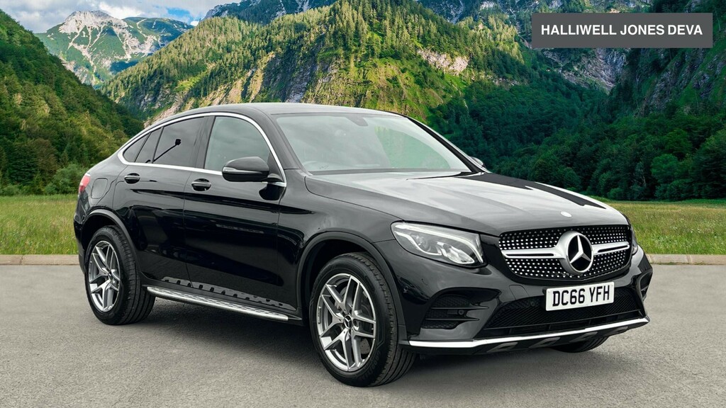Mercedes-Benz GLC Class 2.1 Glc250d Amg Line Coupe G-tronic 4Matic Euro 6 Black