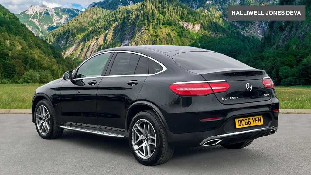 Mercedes-Benz GLC Class 2.1 Glc250d Amg Line Coupe G-tronic 4Matic Euro 6 Black #2