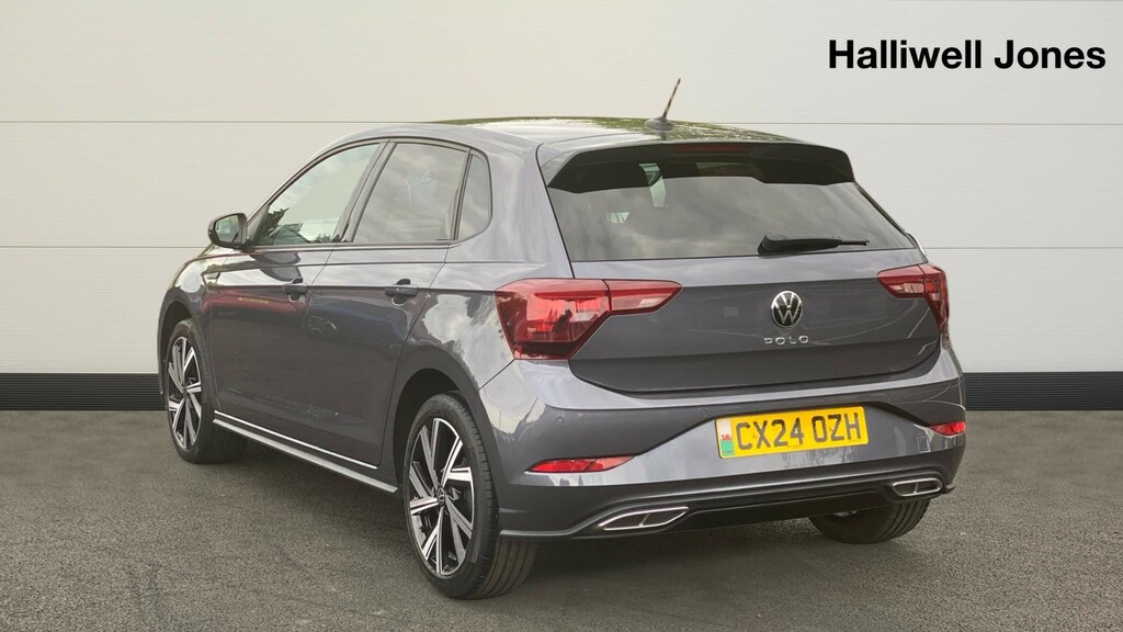Volkswagen Polo 1.0 Tsi R-line Dsg Euro 6 Ss Grey #2