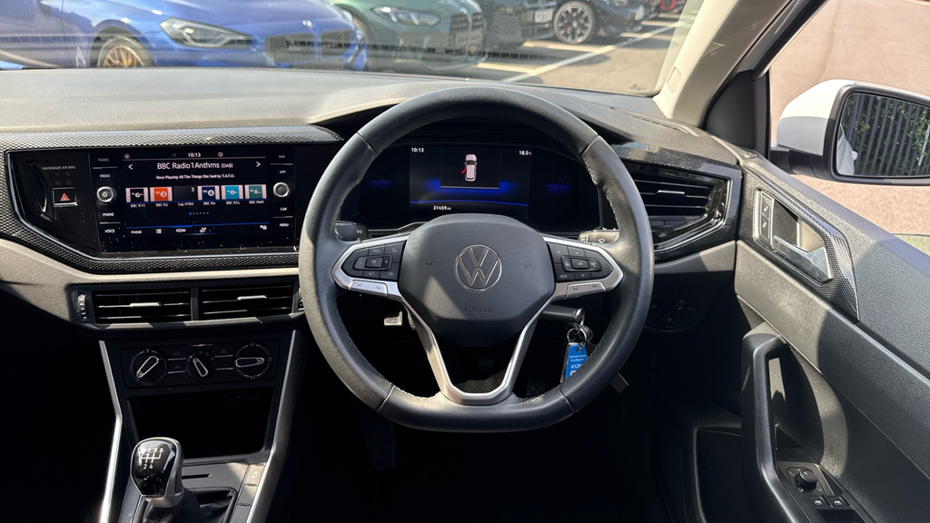 Volkswagen Polo 1.0 Tsi Life Euro 6 Ss White #5