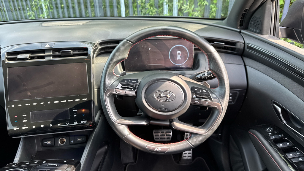 Hyundai Tucson 1.6 H T-gdi N Line Euro 6 Ss Grey #5