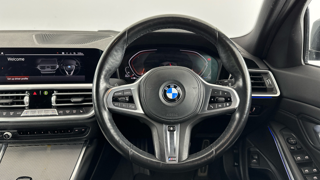 BMW 3 Series 2.0 318D Mht M Sport Touring Euro 6 Ss Black #5