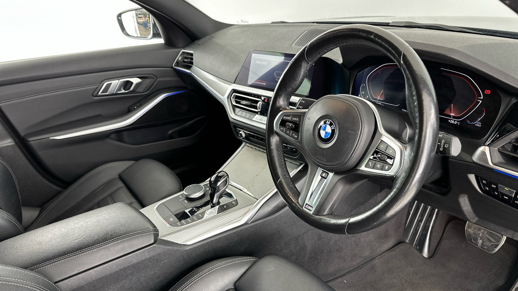 BMW 3 Series 2.0 318D Mht M Sport Touring Euro 6 Ss Black #6
