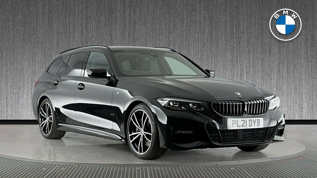 BMW 3 Series 2.0 318D Mht M Sport Touring Euro 6 Ss Black