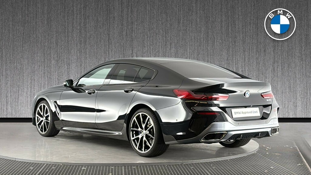 BMW 8 Series 3.0 840I M Sport Steptronic Euro 6 Ss Black #2