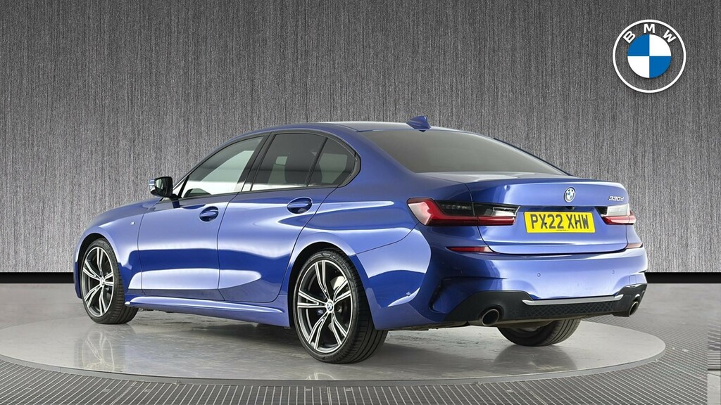 BMW 3 Series 3.0 330D Mht M Sport Euro 6 Ss Blue #2