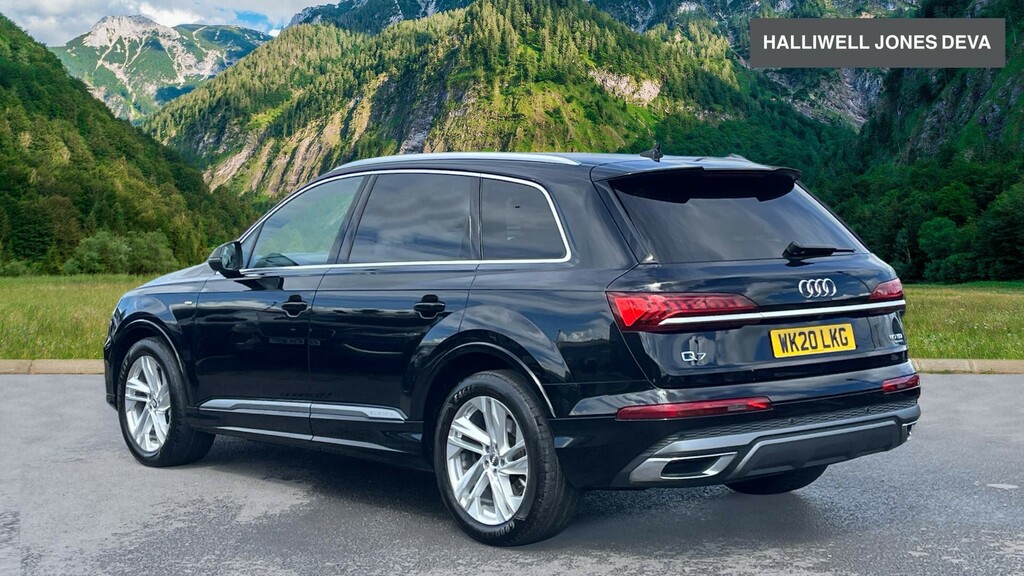 Audi Q7 3.0 Tdi V6 50 S Line Tiptronic Quattro Euro 6 Ss WK20LKG Black #2
