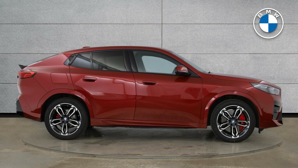 BMW iX2 20 66.5Kwh M Sport Edrive 11Kw Charger Red #3