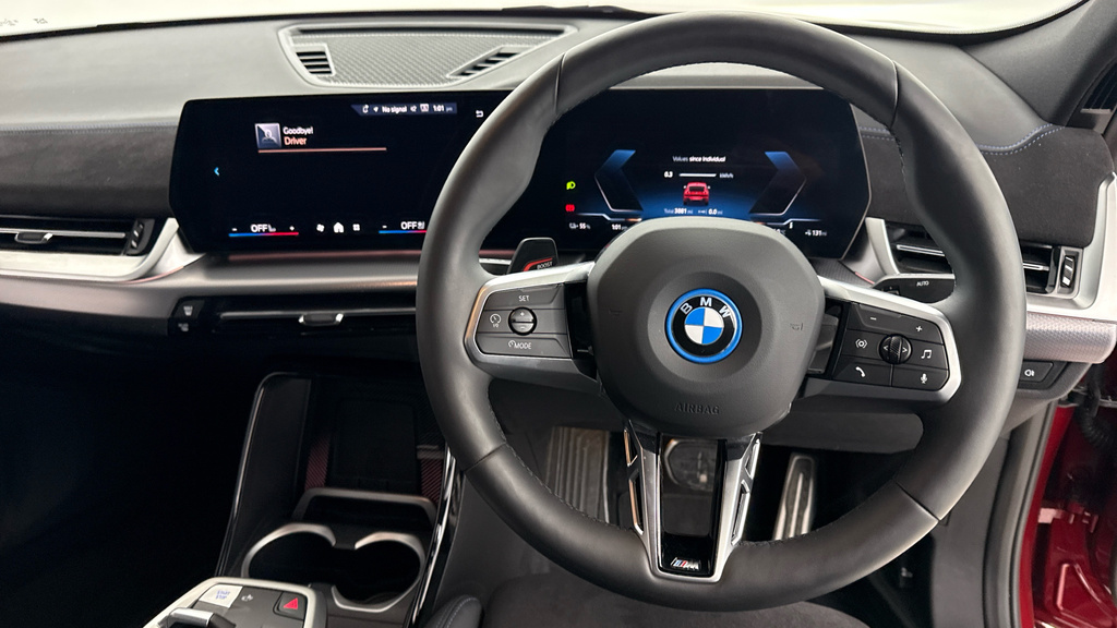 BMW iX2 20 66.5Kwh M Sport Edrive 11Kw Charger Red #5