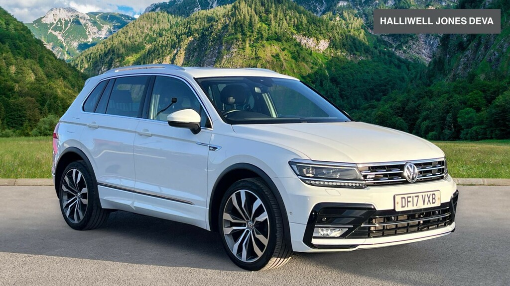 Volkswagen Tiguan 2.0 Tdi Bluemotion Tech R-line Dsg 4Motion Euro 6 White