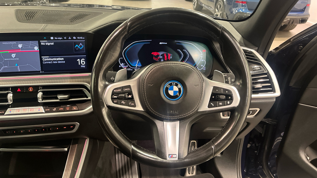 BMW X5 3.0 45E 24Kwh M Sport Xdrive Euro 6 Ss Blue #4
