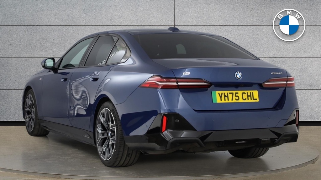 BMW i5 40 83.9Kwh M Sport Edrive 11Kw Charger Blue #2