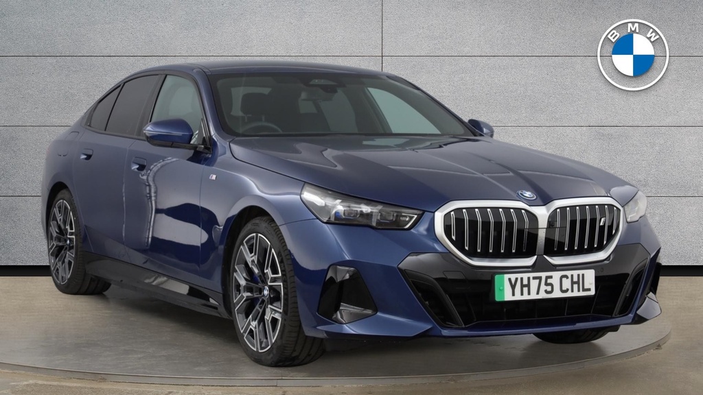 BMW i5 40 83.9Kwh M Sport Edrive 11Kw Charger Blue