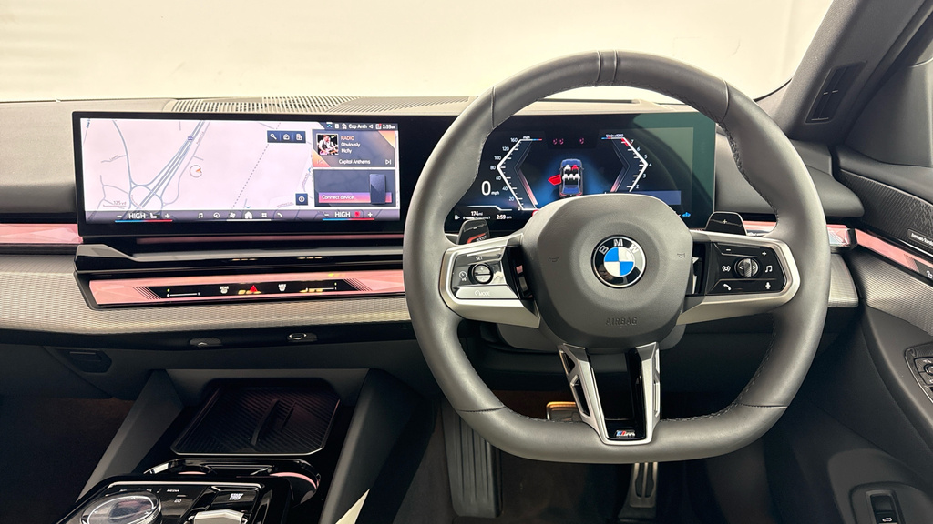 BMW 5 Series 2.0 520I Mht M Sport Pro Touring Steptronic Euro 6 Grey #5