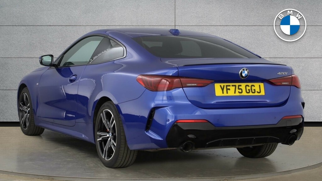 BMW 4 Series 2.0 420I M Sport Euro 6 Ss Blue #2