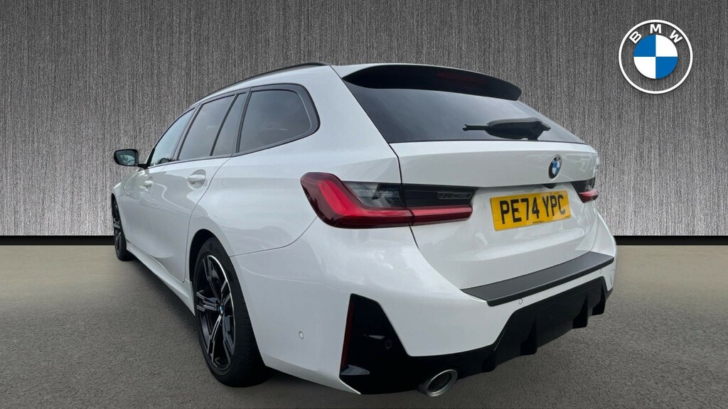 BMW 3 Series 2.0 320I M Sport Touring Euro 6 Ss White #2