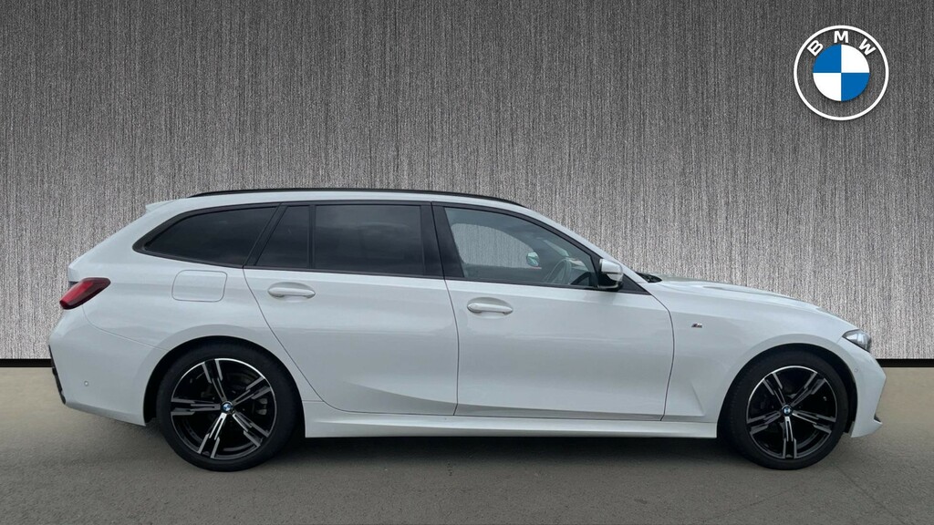 BMW 3 Series 2.0 320I M Sport Touring Euro 6 Ss White #3