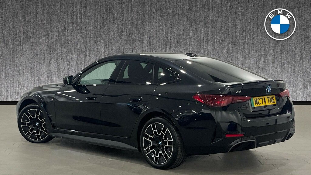 BMW i4 40 83.9Kwh M Sport Gran Coupe Edrive Black #2