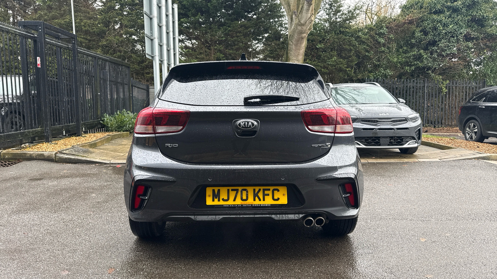 Kia RIO 1.0 T-gdi Gt-line S Euro 6 Ss Grey #4