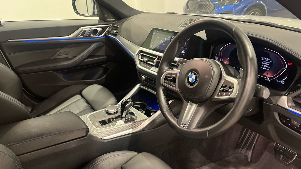 BMW 4 Series Gran Coupe 2.0 420I M Sport Euro 6 Ss White #6