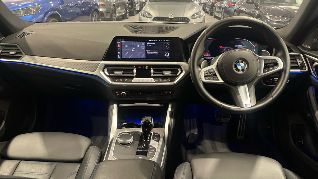 BMW 4 Series Gran Coupe 2.0 420I M Sport Euro 6 Ss White #4